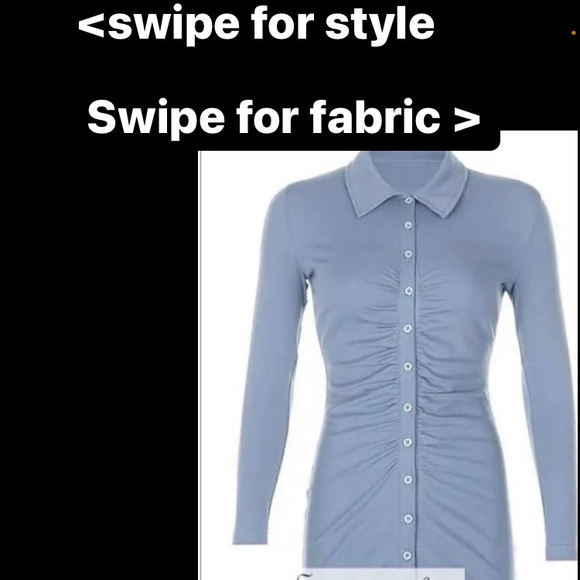 Bodycon Mini Dress with Ruched Center - Picture 2 of 5